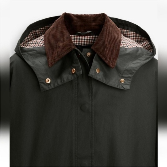 ZARA WAXED CAPE ZW COLLECTION 2969/250/500 030/338 - Picture 10 of 16